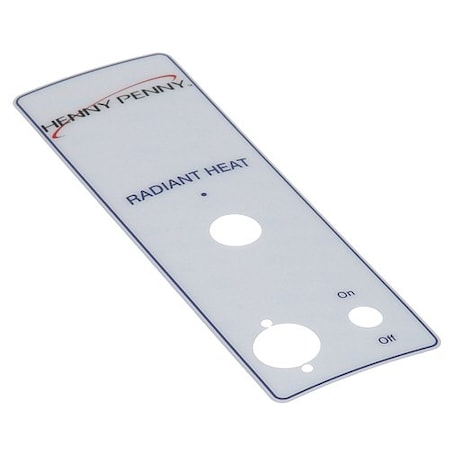 Henny Penny Decal, Kfc Top Ctrl Pnl 44009